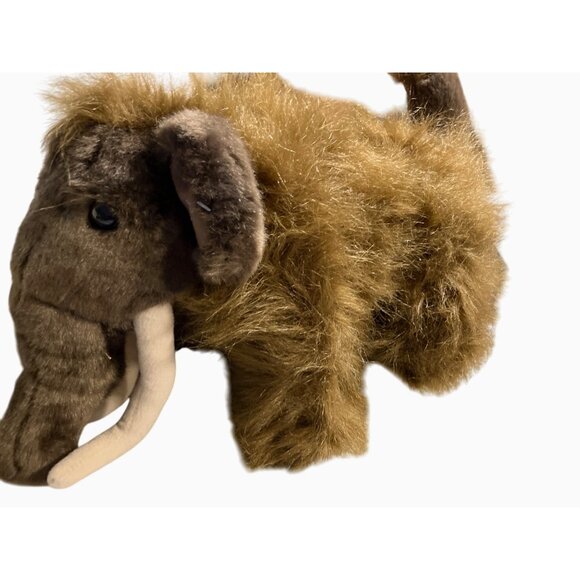 Build-A-Bear Workshop Woolly Mammoth Plush Toy 14" Brown Faux Fur - Picture 3 of 10